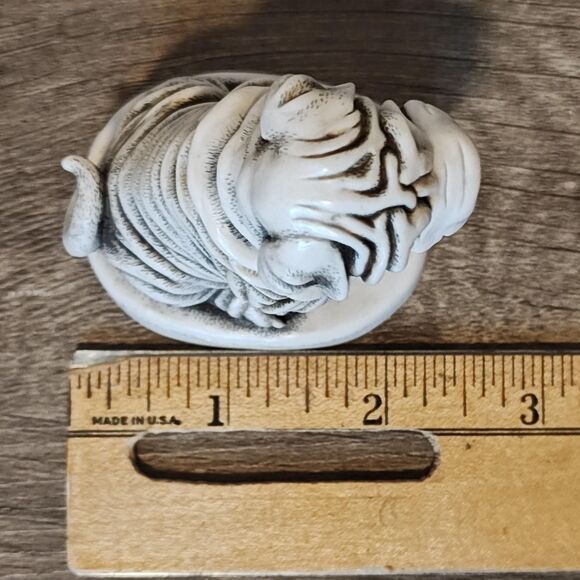 Vintage Harmony Kingdom Fusspot Shar Pei Treasure Jest Figure Made in England - Picture 10 of 13